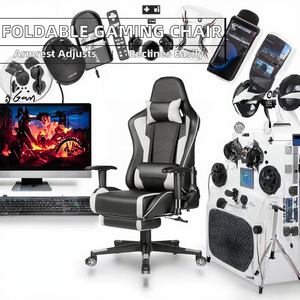 Fauteuil inclinable et pliable OEM WANDER 2025 avec accoudoirs et repose-pieds ergonomiques réglables - Product Image 2