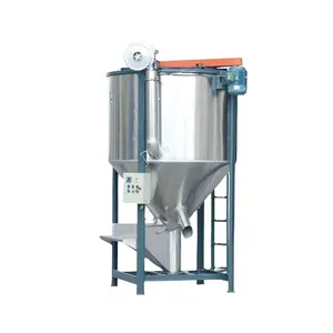 Venta de fábrica Gránulos de plástico Máquina mezcladora vertical Mezclador de plástico Vertical Industrial