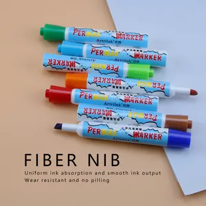 12 colors marker pen Set - Non Toxic Indelible and Permanent marker pen for kid