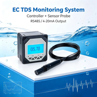 Sonde de capteur EC TDS haute précision avec sortie RS485 et 4-20mA pour la surveillance du traitement des eaux industrielles