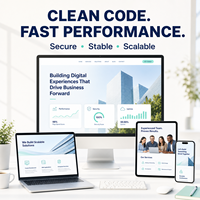 Diseño y Desarrollo de Sitios Web Corporativos con HTML y CSS Personalizados y Responsivos para la Construcción de Marca Empresarial y Perfil de Empresa en Línea