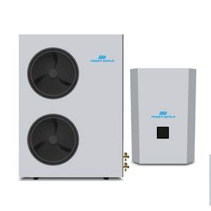 Pompe à chaleur air-eau DC split à haute efficacité avec échangeur de chaleur en titane pour chauffage domestique contrôlé par application - Product Image 5