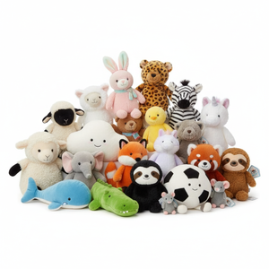 JelyCatt Oso de Peluche Rizado Realista Súper Suave, Muñeco de Peluche para Alivio del Estrés, Técnicas de Lavado, Barnizado UV, Personalizable - Product Image 1