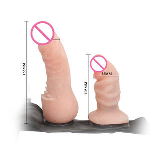 Produk Seks Dewasa Terlaris, Mainan Seks Strap On untuk Lesbian, <span class=keywords><strong>Harness</strong></span> Dildo Strap On Ganda untuk Wanita - Product Image 6