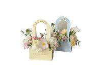 Boîtes en papier kraft recyclables sac d'emballage de fleurs pour plantes fleurs fraîches
