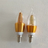 Bombilla LED DECO LIGHT E12 E14, Bombilla de Filamento Equivalente a 5W
