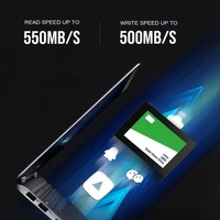 Unidad de Estado Sólido Interna de 2.5 Pulgadas y 1 TB de Fábrica ShenZhen, SSD SATA de 500 MB/s para Computadoras de Escritorio