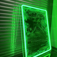 Letreros de Neón con Diseño Personalizado, Impresión UV RGB, Sin Pedido Mínimo, Decoración Acrílica 3D, Letrero de Anime, Clasificación IP65, Regulable