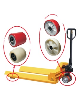 SQ 80x70mm 180x50mm Service Oem rouleaux personnalisés PU <span class=keywords><strong>roue</strong></span> <span class=keywords><strong>transpalette</strong></span> avant <span class=keywords><strong>transpalette</strong></span> <span class=keywords><strong>roue</strong></span> tout-terrain - Product Image 6