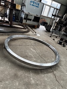 แหวนรองรับการหมุน <span class=keywords><strong>M2</strong></span> สำหรับชุดเกียร์หมุนของเครน จิ๊บเครนหมุนได้ 360 องศา แบบปิดผนึก หน้าสัมผัสสี่จุด OEM - Product Image 4