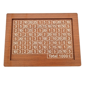Vente en gros de tirelires en bois avec compteur, <span class=keywords><strong>d</strong></span>écoration pour la maison et la bibliothèque - Product Image 6