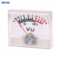 IMHOO DPB-55 VU Meter Tegangan Analog Kecil dengan Akurasi 5% Tahan Air IP53 untuk Penggunaan Industri