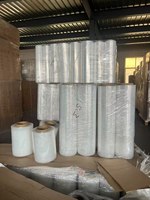Film étirable pour palette en plastique LLDPE 15/20 microns, rouleaux de 500 mm