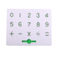 Tableau d'écriture magnétique éducatif STEM pour enfants, jouet d'apprentissage préscolaire, idéal pour le dessin - Grande Vente