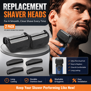 Kit de Cuchillas y Rejillas de Repuesto para Afeitadora Eléctrica Masculina, Componentes Universales para Maquinillas de Afeitar, Proveedor OEM ODM Personalizado - Product Image 1