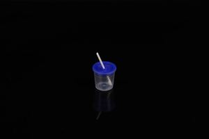 Gobelets d'échantillon en plastique gobelet de conteneur de spécimen de tabouret imprimé personnalisé - Product Image 4