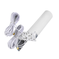 Double câble Barrel Router Mobile Phone Booster Network Mimo Antenne LTE Wireless Omni Directional Outdoor 4g Antenne