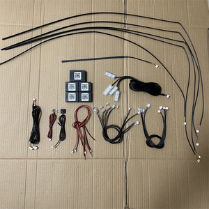ไฟบรรยากาศในรถยนต์ Symphony Led <span class=keywords><strong>18</strong></span> in 1 RGB 64 สี แถบอะคริลิค ไฟตกแต่งภายในรถยนต์ - Product Image 3