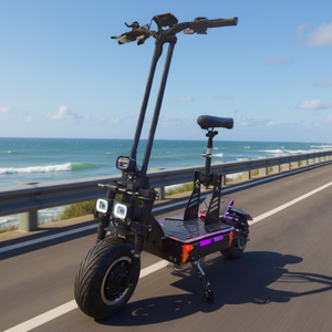 Scooter Eléctrico Geofought M13 de Doble Motor para Adultos, 72v 15000w 50ah, Velocidad 100-150km, Largo Alcance, Controlador Dual de 72v 65A - Product Image 1