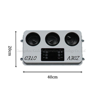 Climatiseur de toit KAIDA pour camion 12V 24V DC, refroidisseur de stationnement pour camion et camping-car 9600 BTU, débit d'air 760 m³/h, refroidissement rapide, conception personnalisée