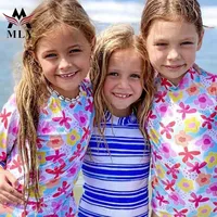 China Customized Baby/Toddler Girls Rash Guard Short Sleeve 2-Piece Swimsuit  Set Suppliers - Factory Direct Wholesale - LEARDER