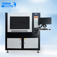 Machine de distribution automatique de colle avec bras oscillant et vision CCD pour l'alignement de grands pièces