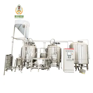 Hệ thống nhà máy bia thép không gỉ 5bbl cho thiết bị sản xuất bia tại nhà