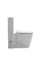 Fournisseur de toilettes à guichet unique couleur mode, articles sanitaires de style luxe, toilettes une pièce couleur or moderne mode