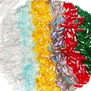 Alta calidad 4*9mm DIY cristal joyería accesorios <span class=keywords><strong>gotas</strong></span> de <span class=keywords><strong>agua</strong></span> uso para cortina de puerta - Product Image 5
