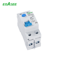 EBASEE VT7R 2P Type A Disjoncteur différentiel RCCB 30mA IEC-61008 25A/40A/63A Rail DIN OEM/ODM Vente directe usine