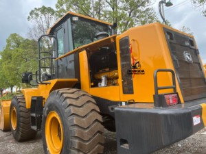 SDLG Caterpillar LG 956L usada, cargadora de ruedas de segunda mano de 5 toneladas con motor delantero grande y componentes de núcleo de bomba incluidos - Product Image 3