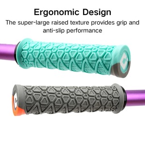 ODI-Empuñaduras para manillar de bicicleta de montaña, empuñaduras de bloqueo antideslizantes, cubierta de manillar de silicona absorbente de golpes para DH, todoterreno, <span class=keywords><strong>BMX</strong></span> Cuff - Product Image 3