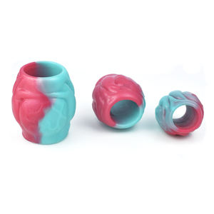 Manchon de pénis portable pour homme en silicone pour l'agrandissement du pénis, préservatifs réutilisables, jouets sexuels pour hommes, agrandisseur supplémentaire - Product Image 6