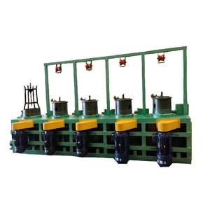 Machine à tréfiler automatique haute efficacité pour fil de fer, état neuf, moteur principal, moteur PLC pour usage <span class=keywords><strong>en</strong></span> usine de <span class=keywords><strong>construction</strong></span> - Product Image 1