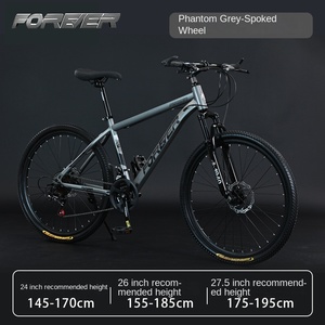 Bicicleta de Montaña FOREVER de 27.5 <span class=keywords><strong>Pulgadas</strong></span>, Acero con Alto Contenido de Carbono, Multivelocidad, Suspensión Delantera, Frenos de Disco - Product Image 1