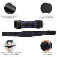 Sangle de genou en néoprène personnalisée, réglable et respirante, pour la course, le basketball et l'entraînement en salle de sport