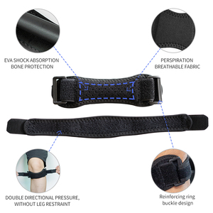 Penyangga Lutut Neoprena Harga Pabrik, Pita Patela Fleksibel, Tali Penopang Tendon Patela, Bernapas, Olahraga Luar Ruangan, Gym - Product Image 4