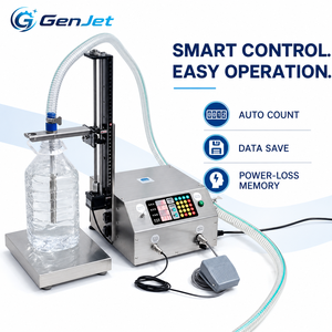 Machine de remplissage automatique GenJet avec buse de levage et pesage pour lessive, liquide <span class=keywords><strong>vaisselle</strong></span> et nettoyant moussant - Product Image 2
