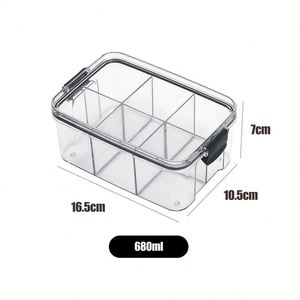 <b>Kitchen</b> Drawer <b>Storage</b> Box Airtight Moisture Proof Plastic <b>Jar</b> <b>for</b> Grains Snacks Dried Fruits Daily Food Keeping - Product Image 5