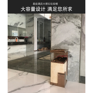 Fosun ถังขยะโรงแรมแบบยืนพร้อมที่เขี่ยบุหรี่สำหรับล็อบบี้และทางเดิน - Product Image 5