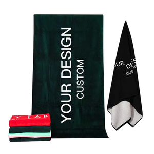 Toalla de Playa Jacquard Extra Grande, 100% Algodón Velour, Ecológica, con Diseño Personalizado, Impresión Reactiva y Logotipo OEM - Product Image 1