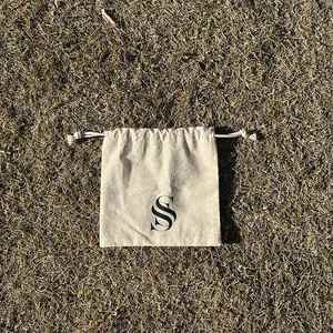 Manufacturer Recycled Plain Organic Cotton Canvas <b>Drawstring</b> <b>Pouch</b> Bag with Double Strings - Product Image 5