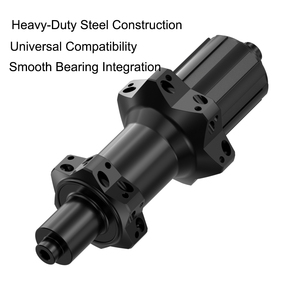 Ferei CH2024-B Ensemble de moyeux de performance ultraléger 20/24H J-Bend 1:1 Drive 4-Pawl en alliage d'aluminium à dégagement rapide 273g pour disques avant/arrière - Product Image 3