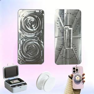 Moule magnétique Fonlyu pour support de téléphone à airbag pour machine de sublimation <span class=keywords><strong>3D</strong></span>, transfert thermique, impression DIY, gabarit métallique - Product Image 1