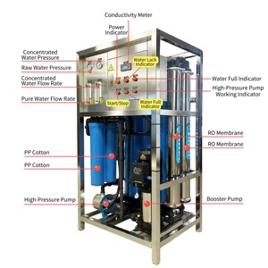 Equipo de Purificación de Agua Potable Industrial y Comercial, Sistema de Agua Potable para Toda la Casa, Ósmosis Inversa, Bomba Multimedia, 220V - Product Image 3
