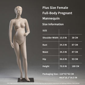 <span class=keywords><strong>Mannequin</strong></span> de grossesse finition mate pour présentation en magasin de maternité, support ABS de haute qualité pour boutique - Product Image 1