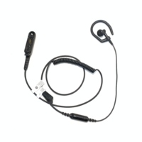 Headset Rotary Peredam Kebisingan dengan Tombol PTT Model G MOTOROLA PMLN8337A untuk Radio Dua Arah R7 FKP R7 NKP R7A APX N70 N50 N30