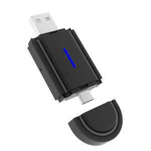 USB + Type-C Double Interface Filaire vers Sans Fil Carplay Ai Plus Android Auto Voiture Smart Box Navigation <span class=keywords><strong>Google</strong></span> Play Wifi BT Dongle - Product Image 1
