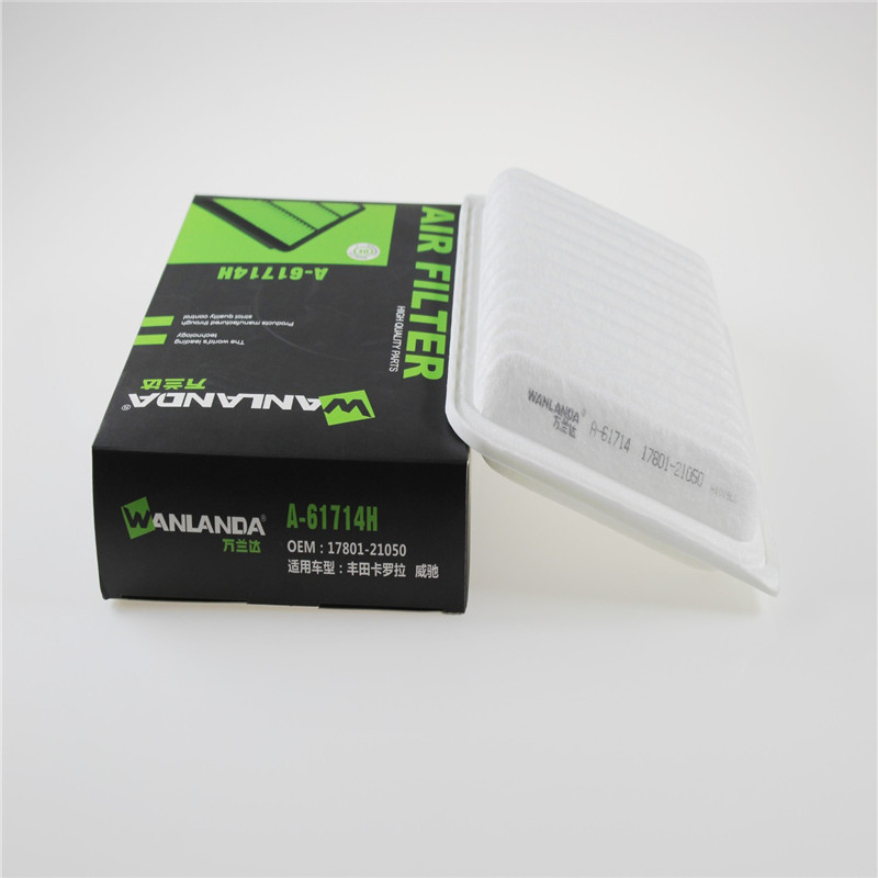 Высококачественный оригинальный автомобильный воздушный фильтр OE NO. 17801-21050 для Toyota