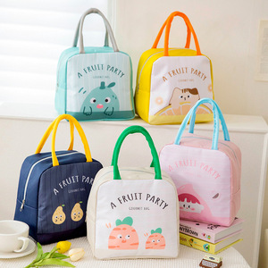 Nuovo cartone animato 3D carino Bento Bag LOGO personalizzato studente pranzo portatile isolamento termico ispessito <span class=keywords><strong>borsa</strong></span> da Picnic isolante termico - Product Image 1